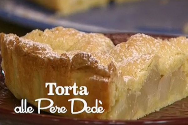 Torta alle pere dede - I men� di Benedetta