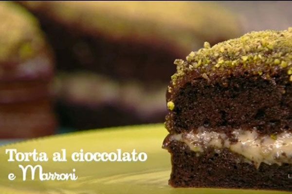 Torta di marroni e cioccolato - I men� di Benedetta