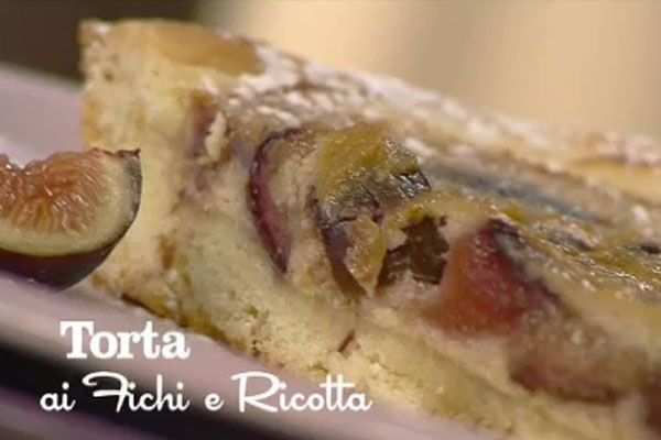 Torta ai fichi e ricotta - I men� di Benedetta