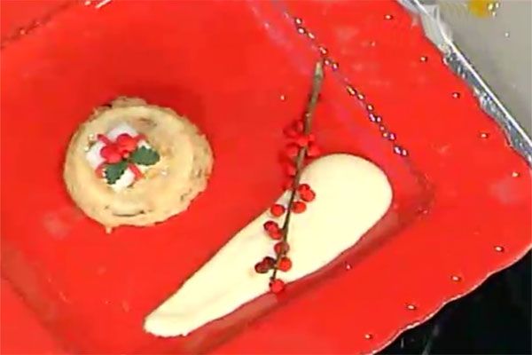 Tortini di pandoro con zabaione analcolico - Lorenzo Branchetti