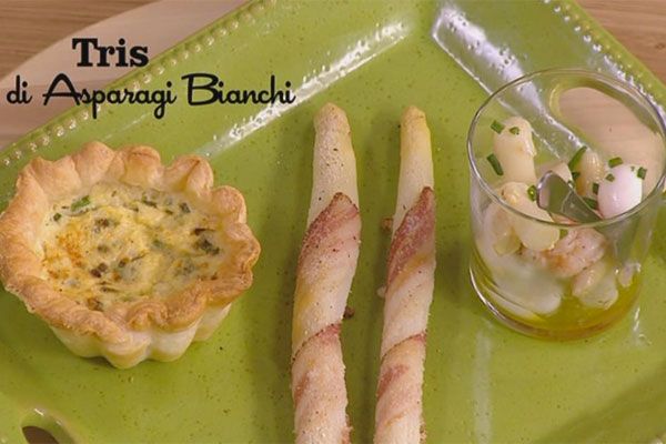 Tris di asparagi bianchi - I men� di Benedetta