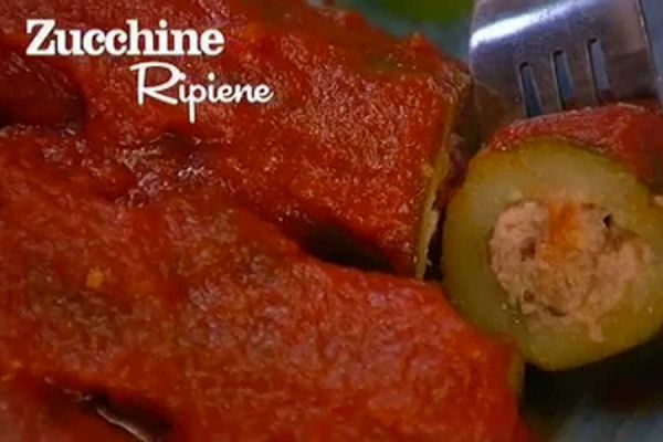 Zucchine ripiene di carne - I men� di Benedetta