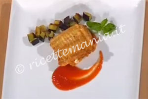 Parmigiana di pesce bandiera - la notte degli chef