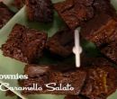 Brownies al caramello salato - I men di Benedetta