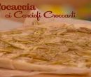 Pizza con carciofi - I men di Benedetta