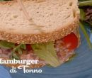Hamburger di tonno - I menù di Benedetta
