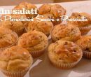 Muffin salati  con pomodorini secchi e prosciutto - I men di Benedetta