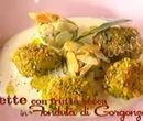 Polpette con frutta secca in fonduta di gorgonzola - I men di Benedetta