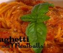 Spaghetti alla meatballs - I men di Benedetta