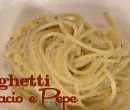 Spaghetti cacio e pepe - I men di Benedetta