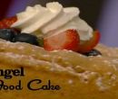 Angel food cake - I men� di Benedetta