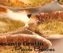 Capesante gratinate e piccole brioches - I men� di Benedetta