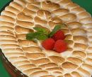 Colomba al lampone e meringa flamb�