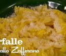 Pasta allo zafferano - I men� di Benedetta