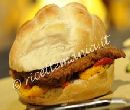 Panino con cotoletta e peperoni - Alessandro Borghese