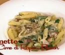 Pennette con cime di rapa e bacon - I men� di Benedetta