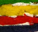 Rainbow cake - I men� di Benedetta