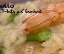 Risotto pesto e gamberi - I men� di Benedetta