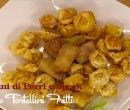 Rotolini di porri speck e tortellini fritti - I men� di Benedetta