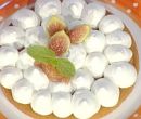 Sabl� breton con spuma di yogurt e fichi