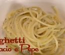 Spaghetti cacio e pepe - I men� di Benedetta