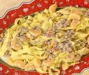 Tagliatelle con rag� di maiale in bianco - Alessandra Spisni