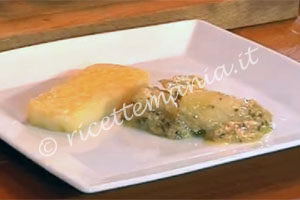 Baccal� alla vicentina - cotto e mangiato
