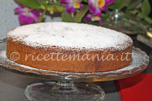 Torta caprese bianca