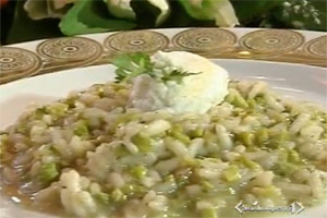 Risotto alle erbe - cotto e mangiato
