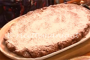 Torta caprese - cotto e mangiato