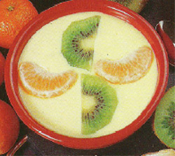 Crema di kiwi e mandarino