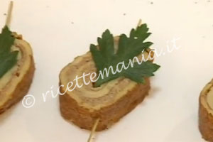 Crepes alla crema di funghi - cotto e mangiato