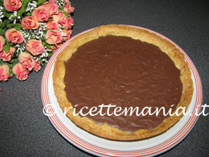 Crostata al cioccolato al latte