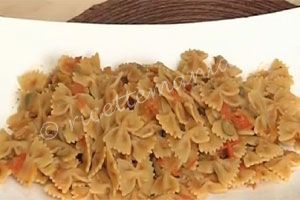 Farfalle ai profumi di sicilia - cotto e mangiato