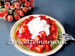 Fragole con panna