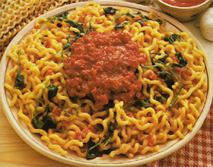 Fusilli alla rucola