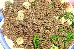 Fusilli di farro ai gamberi e broccoletti - Antonella Clerici