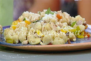 Gnocchi di patate e melanzane con rag di pesce spada - Anna Moroni