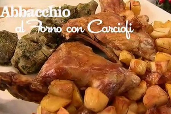 Abbacchio al forno con carciofi - I menu di Benedetta