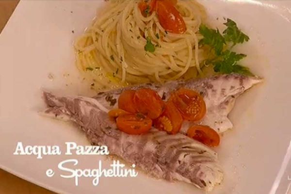 Acqua pazza e spaghettini - I menú di Benedetta
