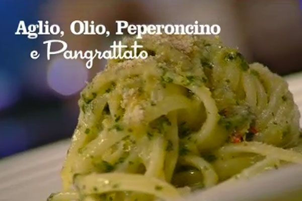 Aglio olio peperoncino e pangrattato - I men di Benedetta