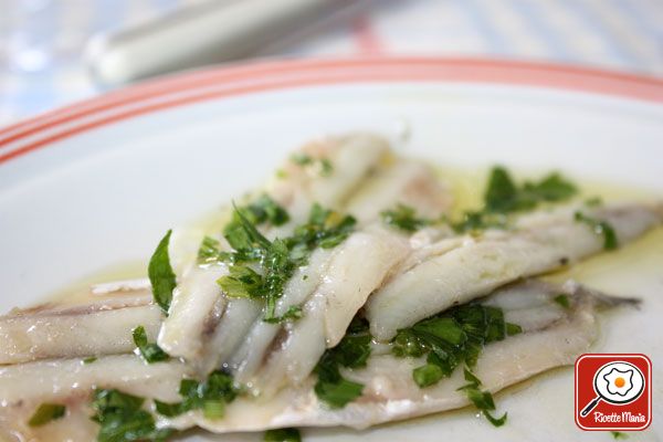 Ricetta Alici marinate Alici marinate