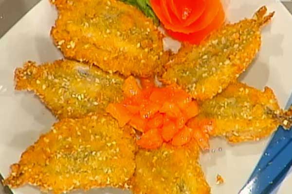Ricetta Alici ripiene di uvetta - Anna Moroni Alici ripiene di uvetta - Anna Moroni