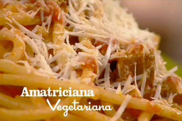 Amatriciana vegetariana - I men di Benedetta