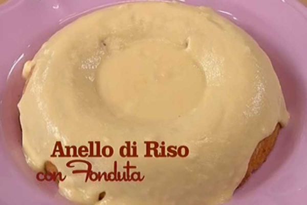 Anello di riso con fonduta - I men di Benedetta