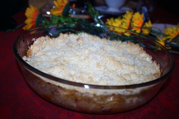 Crumble di mele - cotto e mangiato