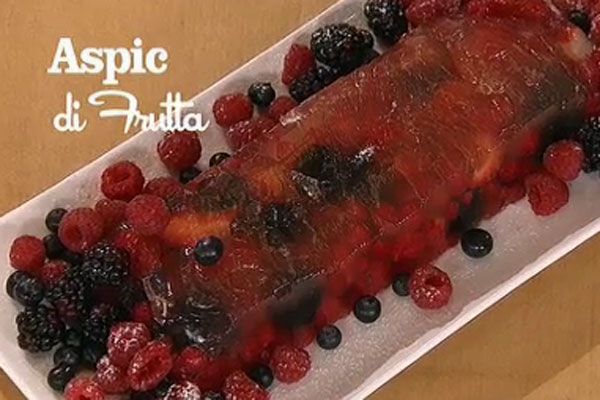 Aspic alla frutta - I men di Benedetta