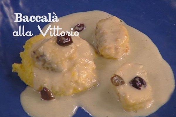 Baccalà alla Vittorio - I menù di Benedetta