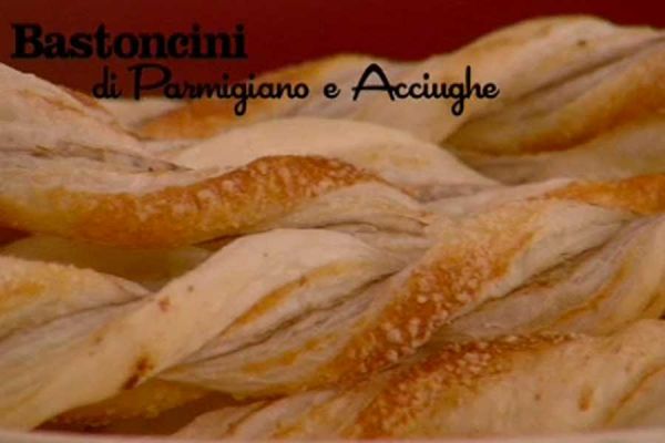 Bastoncini parmigiano e pat di acciughe - I men di Benedetta