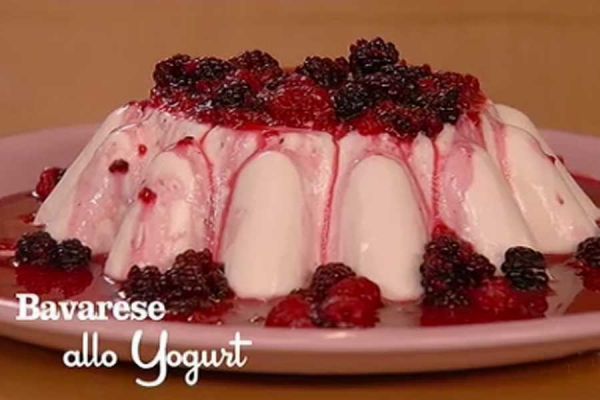 Bavarese allo yogurt - I menú di Benedetta